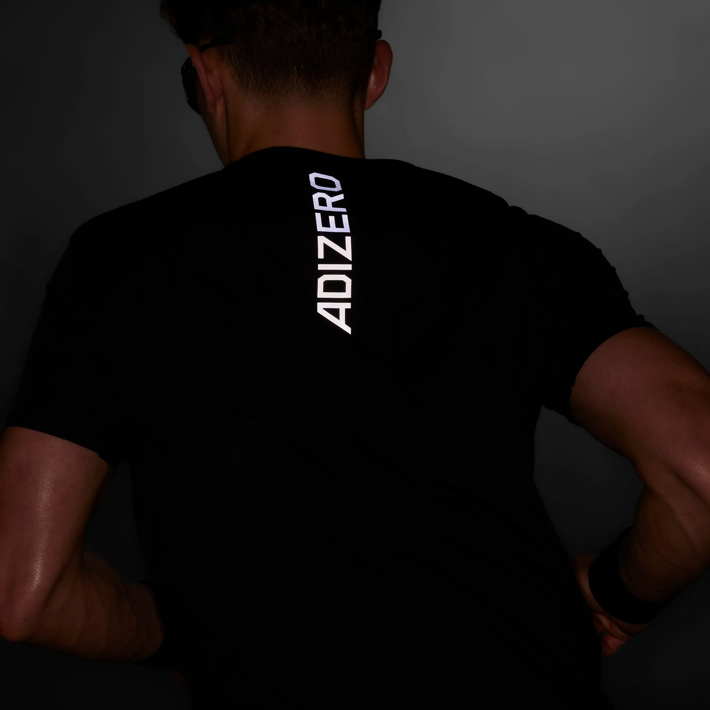 Adidas Adizero Tee | Black | Mens