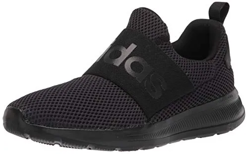adidas mens Lite Racer Adapt 4.0 Running Shoes, Black/Black/Black, 9 US