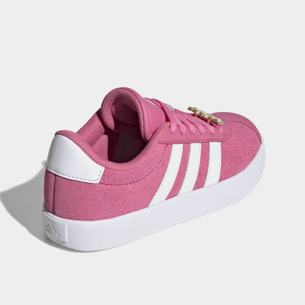 Adidas Youth Vl Court 3.0 K Sneakers Pink/white _ 182688 _ Pink