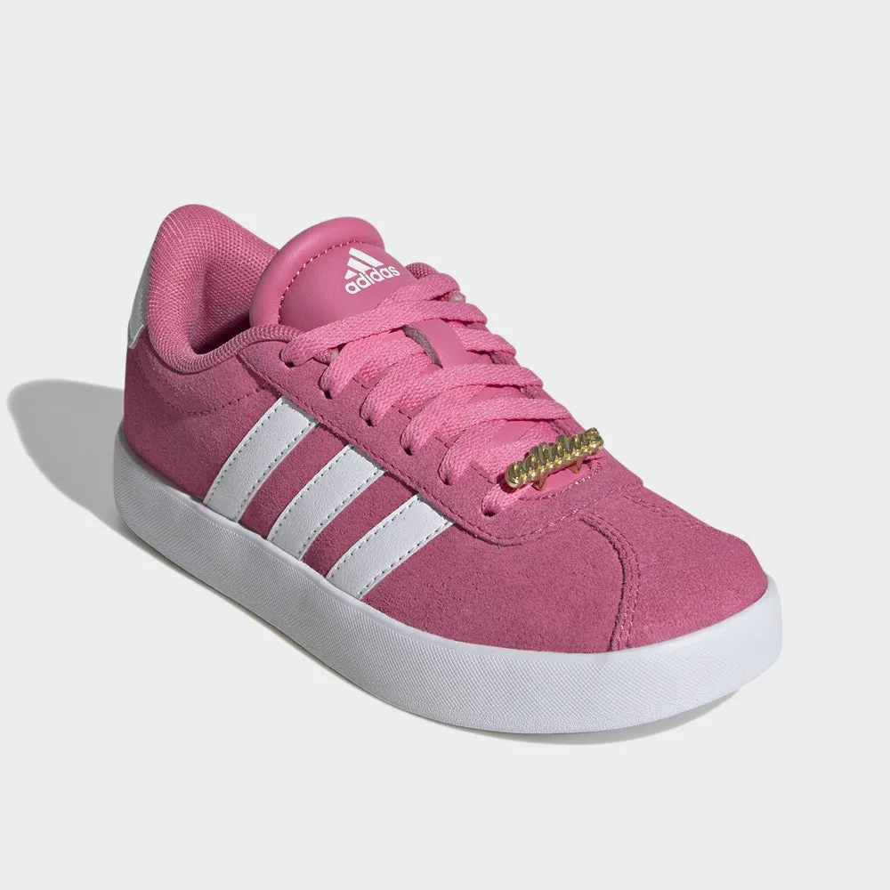 Adidas Youth Vl Court 3.0 K Sneakers Pink/white _ 182688 _ Pink