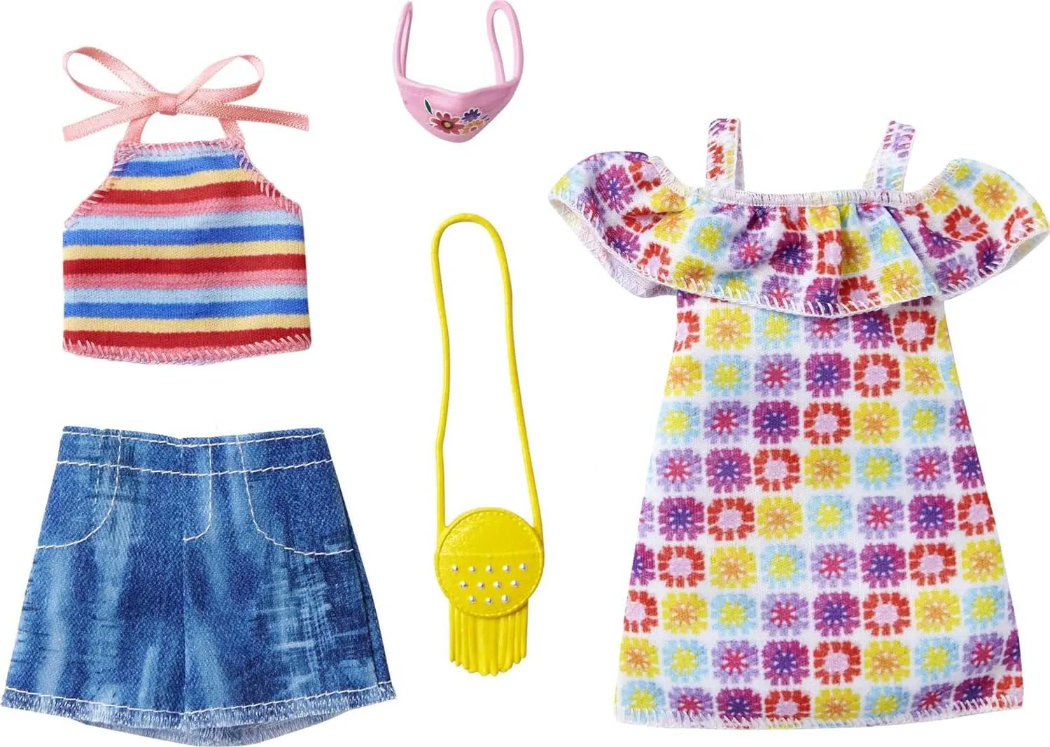 Barbie - Clothes Fashion and Accessories 2-Doll Pack (Styles Vary)