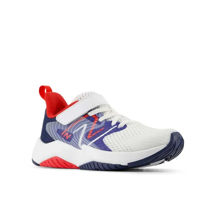 Big Boy New Balance Rave Run v2 A/C in Team Royal/White/True Red