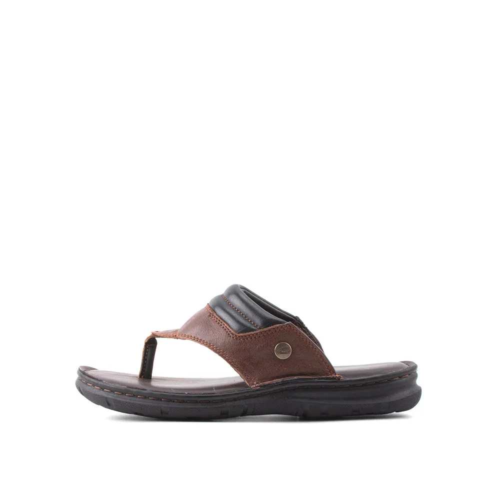 camel active Leather Open Toe Sandals Men Brown KINGLEY-892411-FF1SV-3