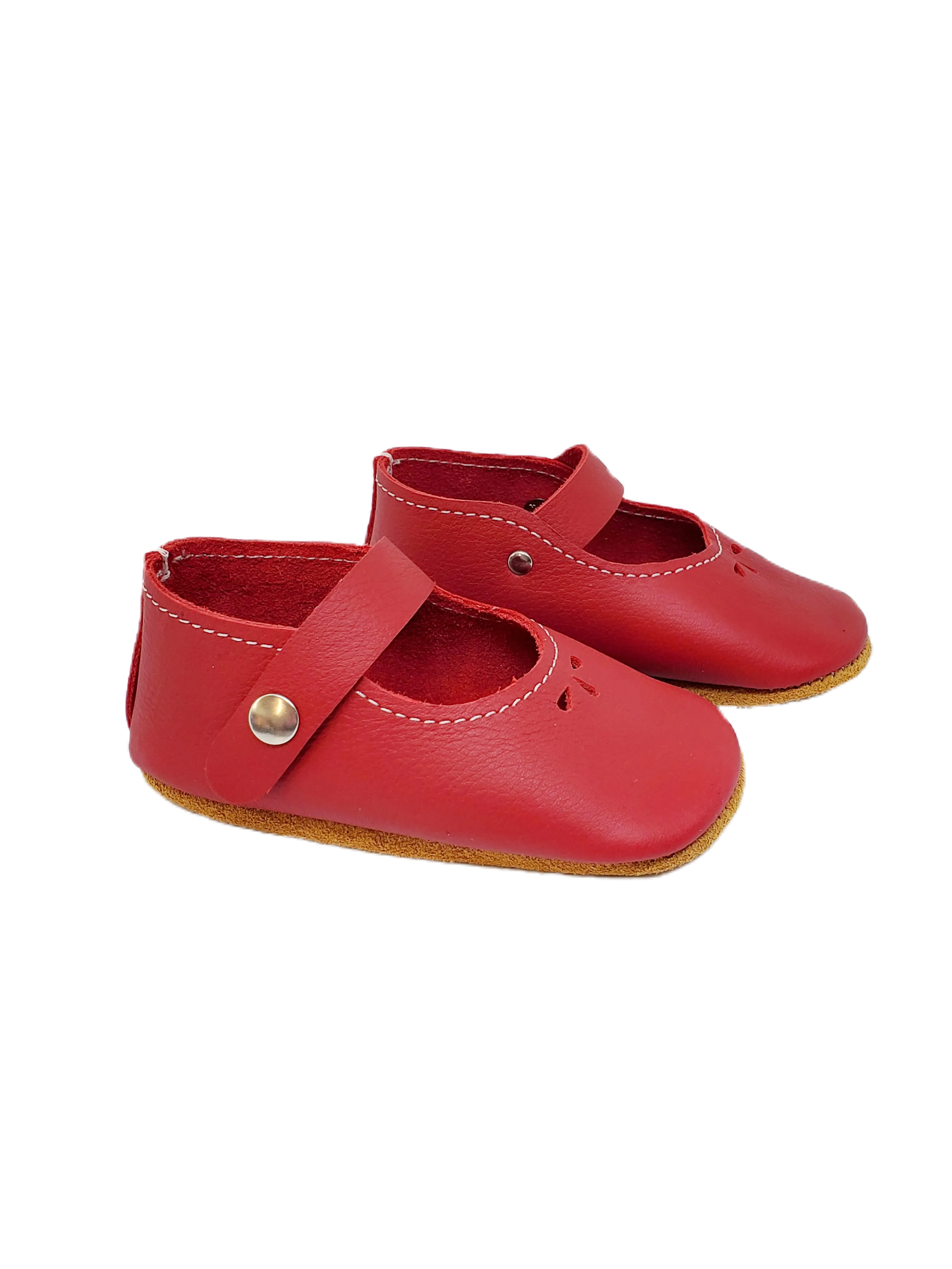Christmas Red Mary Janes