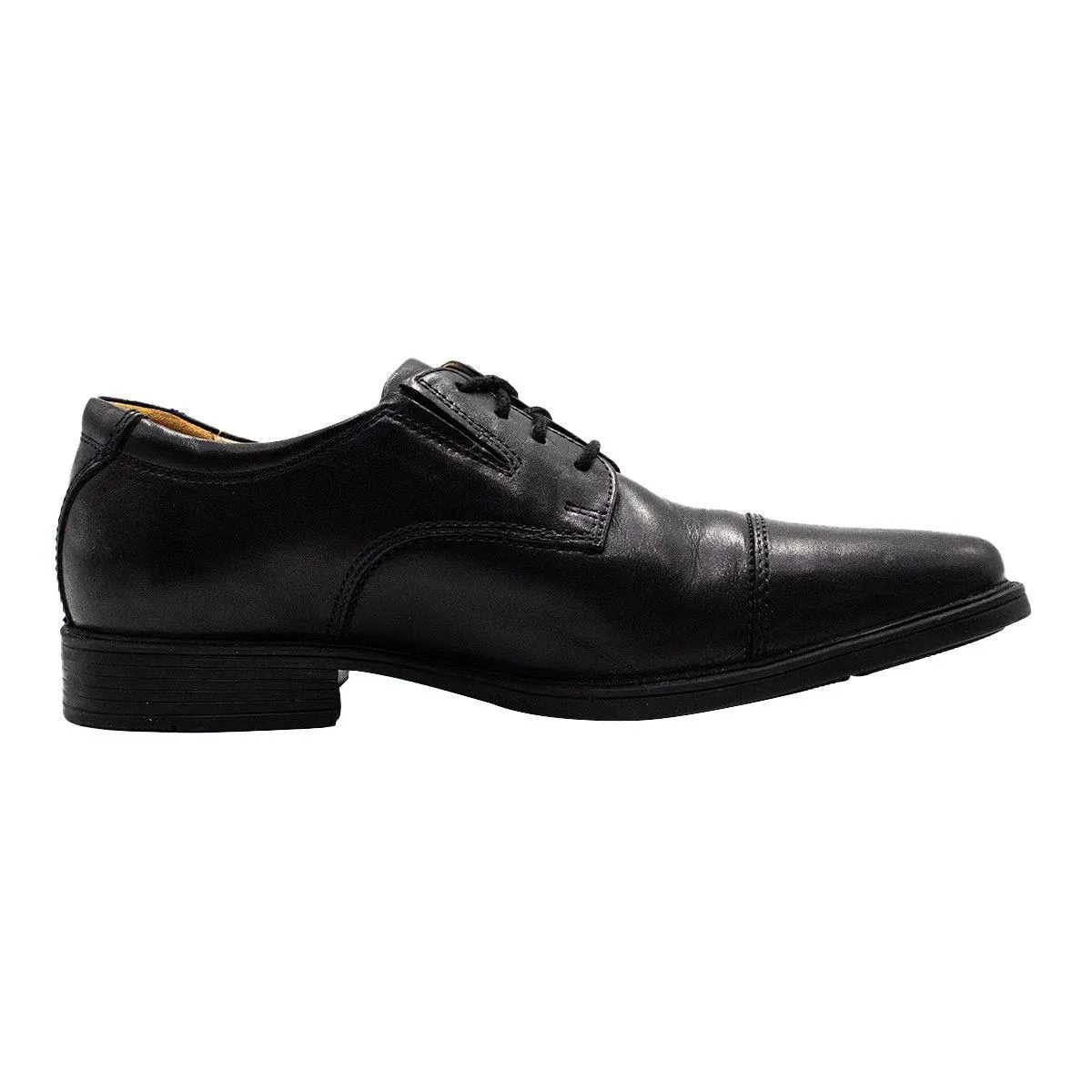 Clarks Collection By Formal Lace Ups Leather Black Colour For Men