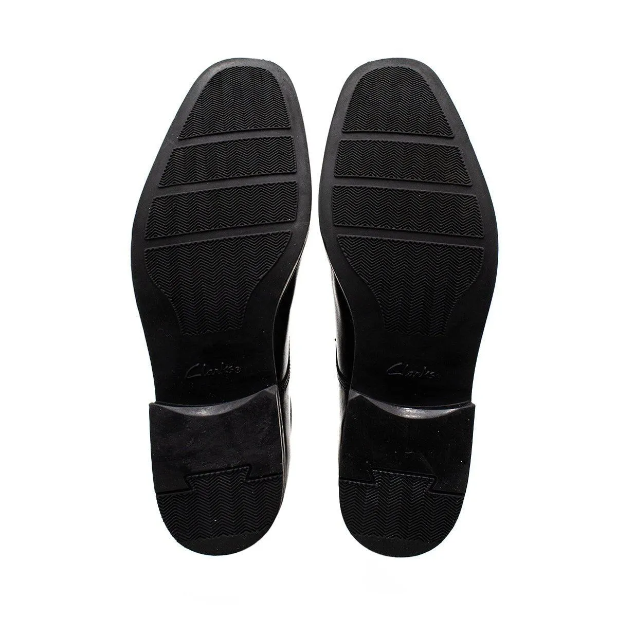 Clarks Collection By Formal Lace Ups Leather Black Colour For Men