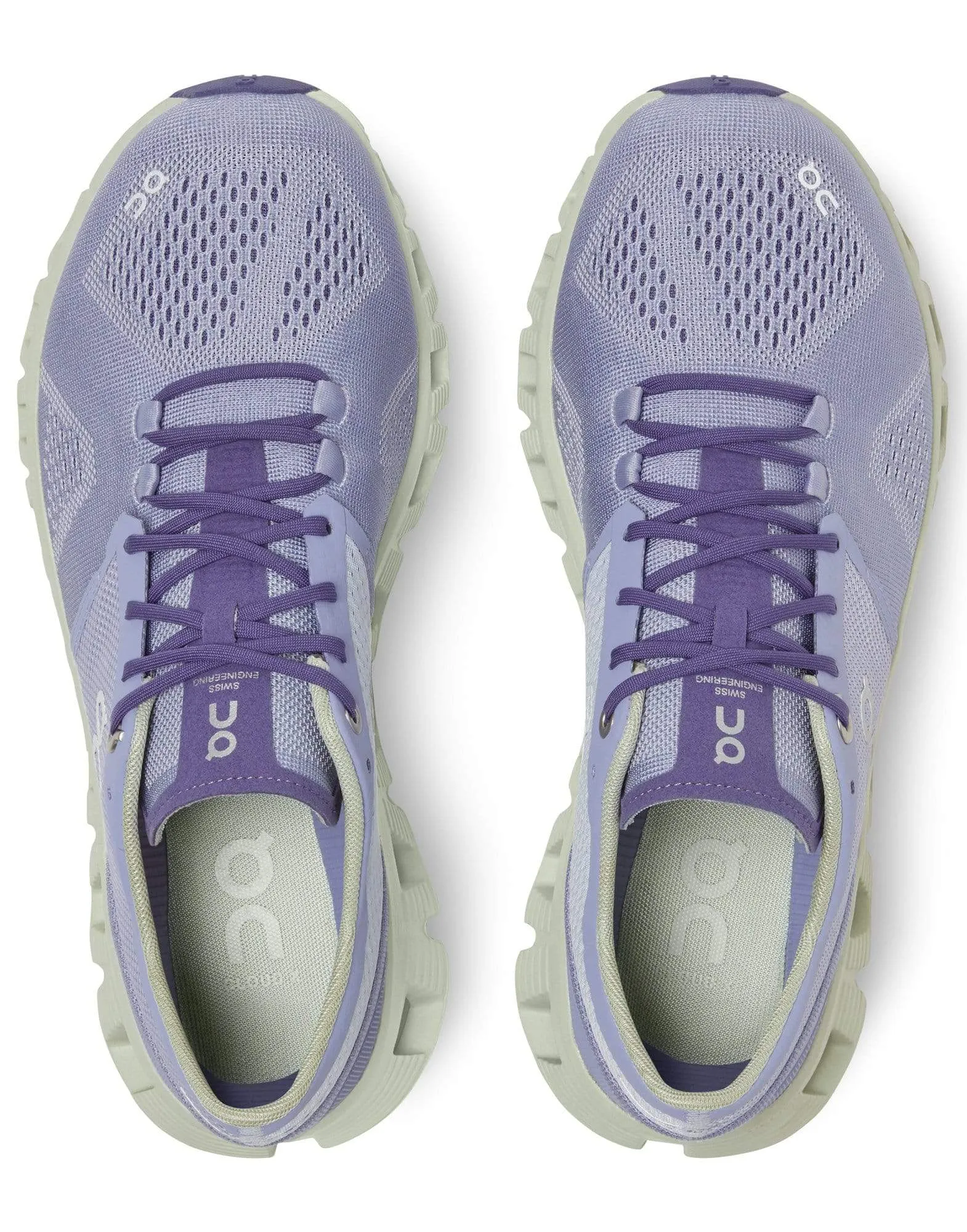 Cloud X Running Shoe - Lavendar/Ice