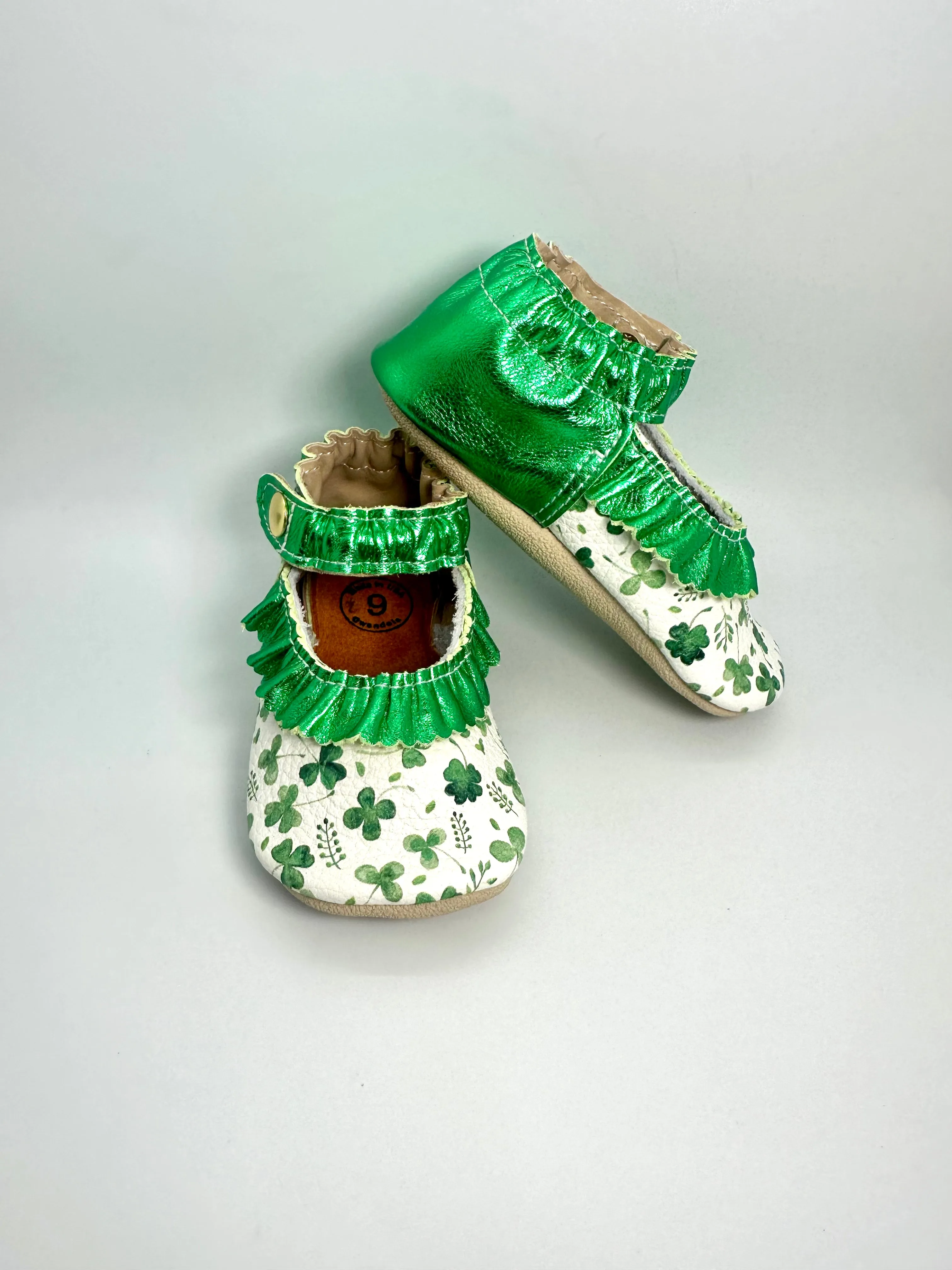 Clover Kelly Metallic Evie Janes
