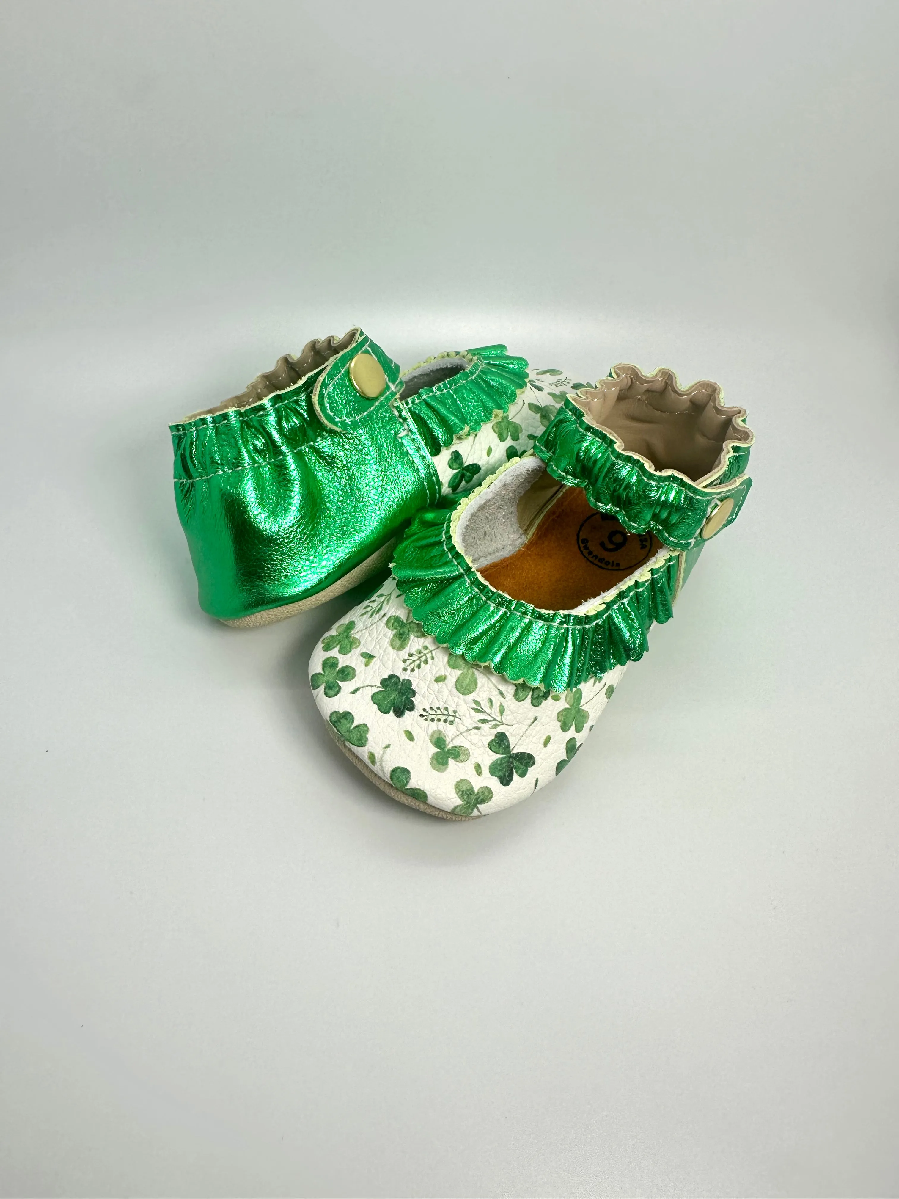 Clover Kelly Metallic Evie Janes