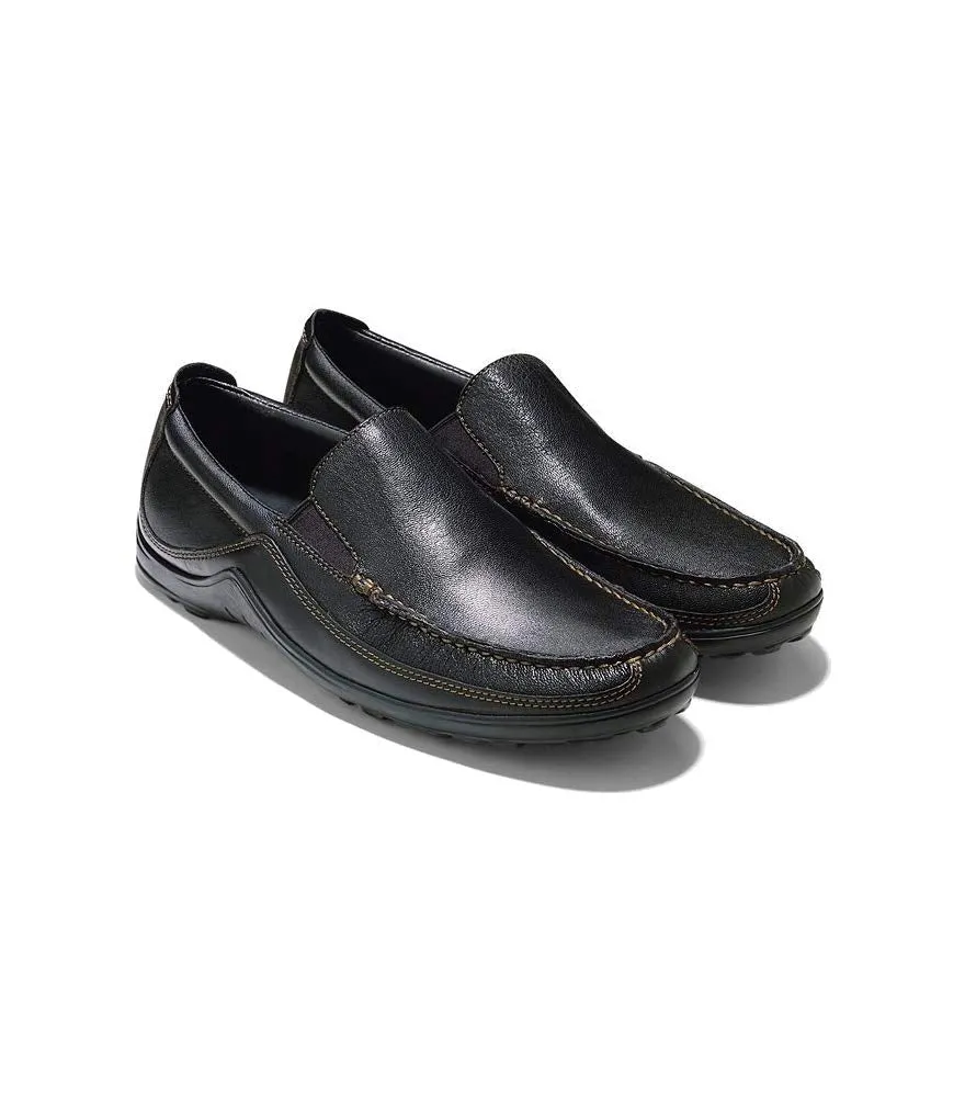 Cole Haan mens Tucker Venetian loafers shoes, Black, 8 US