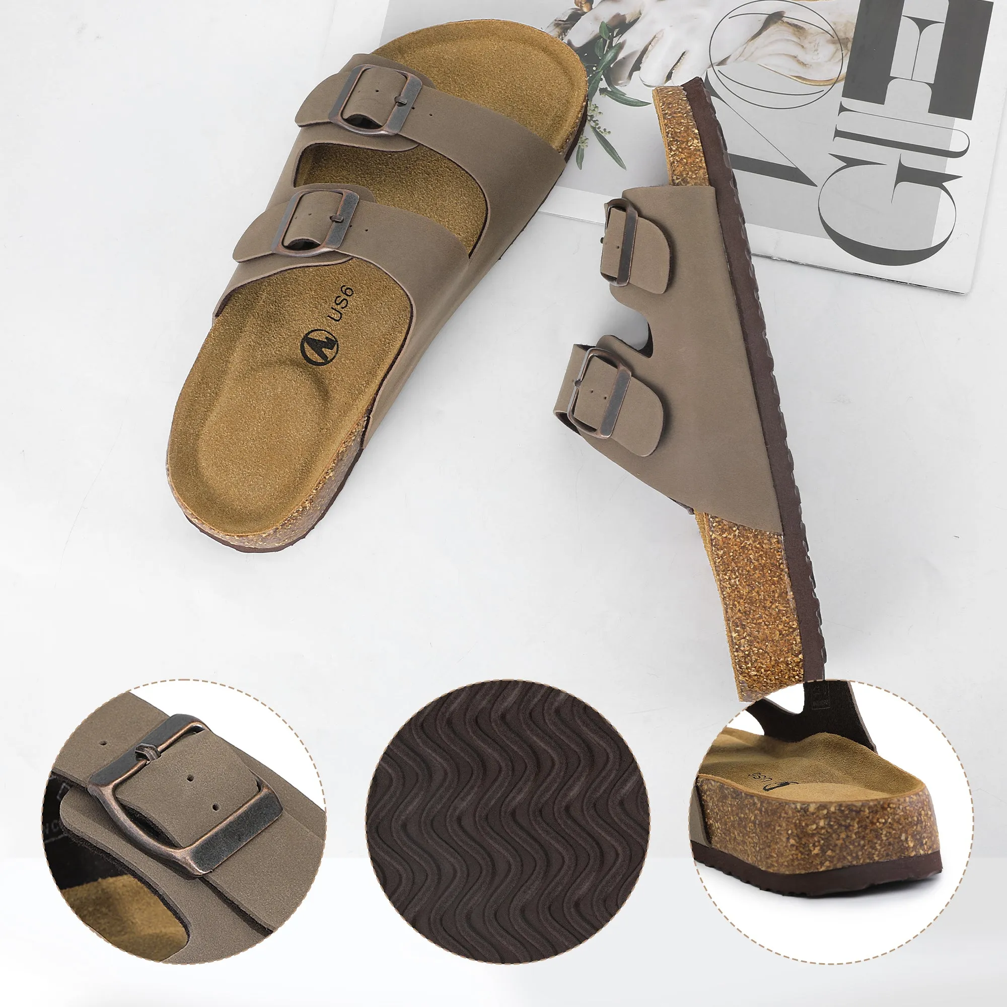 Comfy Women's Sandals Slides for Women Footwear
