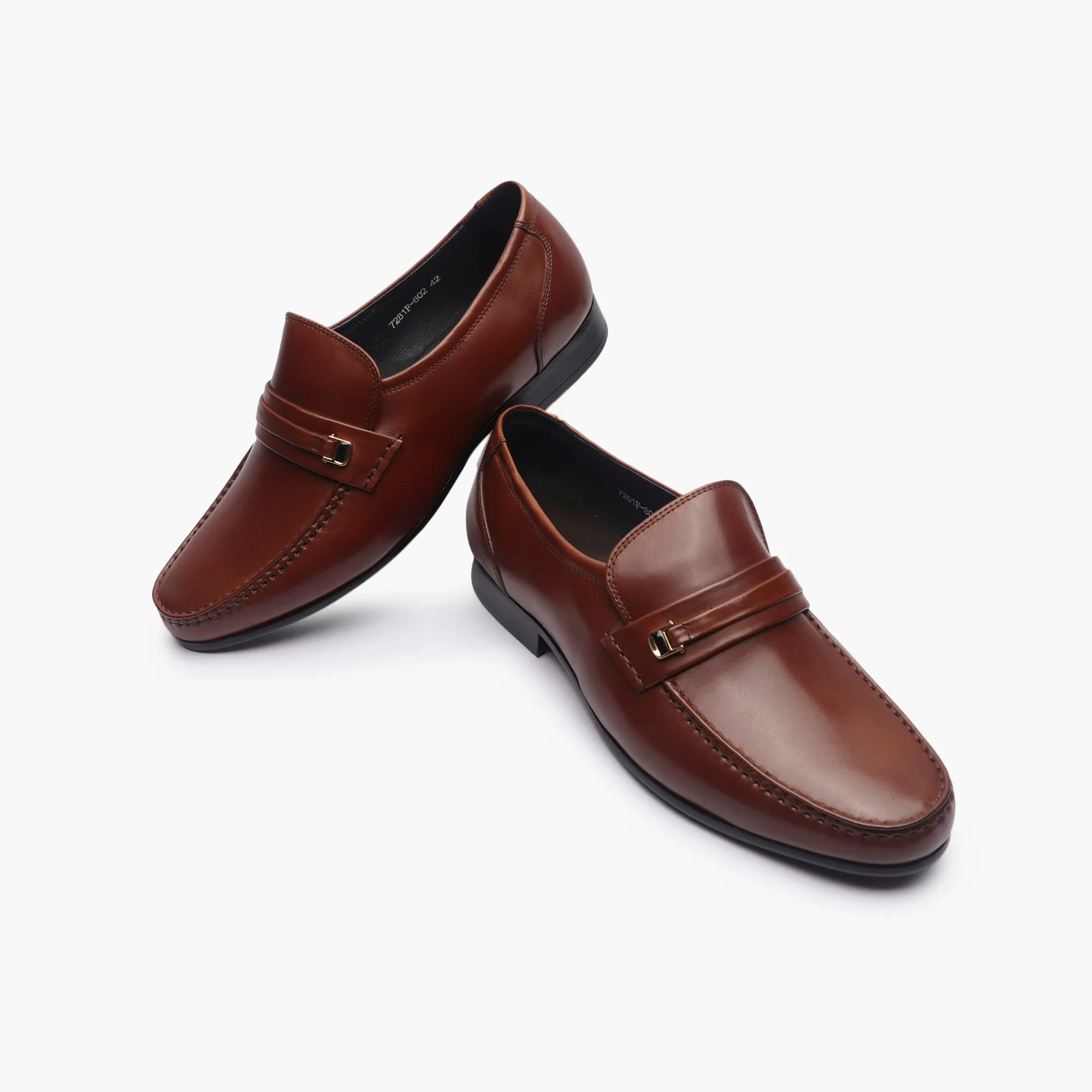 Compact Toe Slip Ons