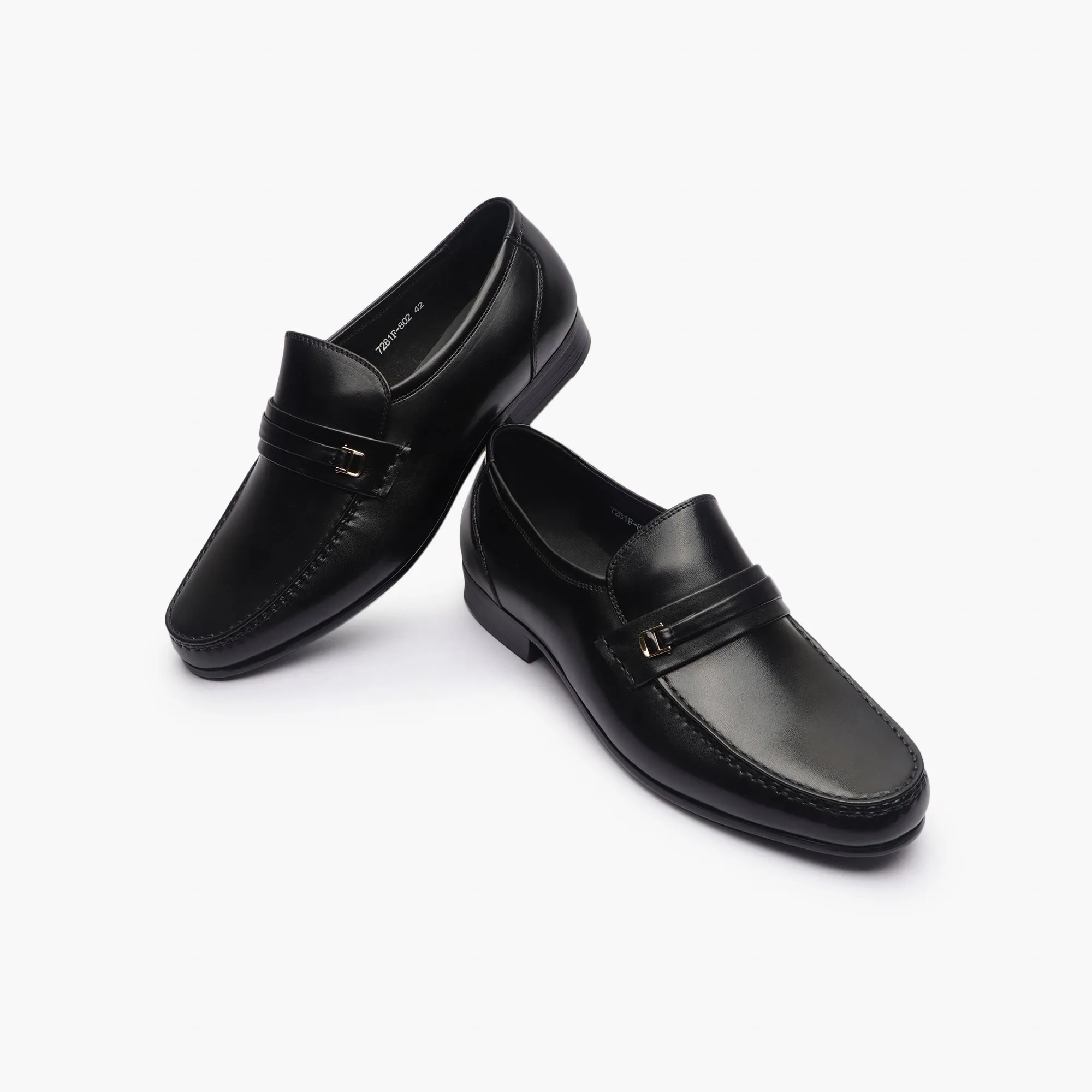 Compact Toe Slip Ons