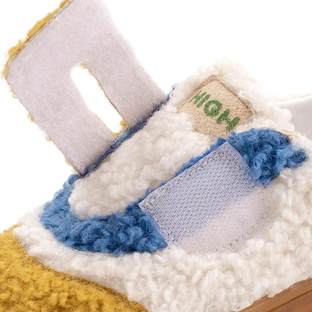 'Curly Curly' LED Fur Sneakers