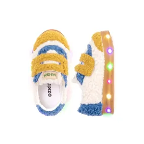 'Curly Curly' LED Fur Sneakers