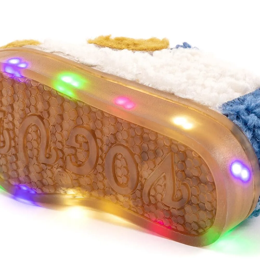 'Curly Curly' LED Fur Sneakers