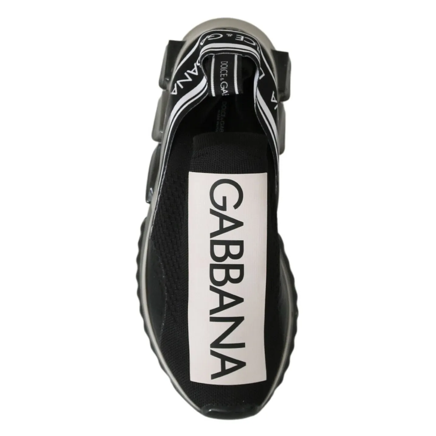 Dolce & Gabbana Dapper Black Casual Sport Sneakers