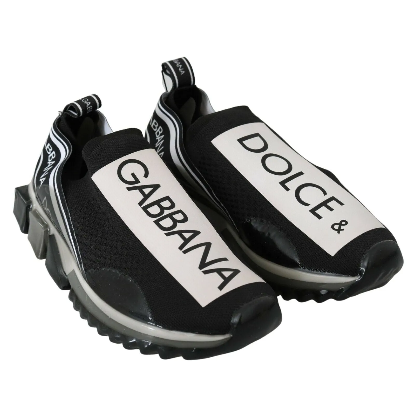 Dolce & Gabbana Dapper Black Casual Sport Sneakers