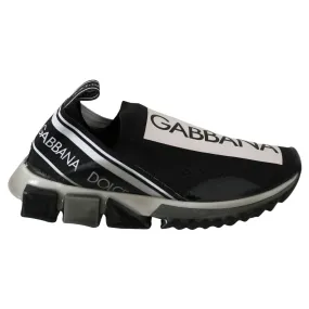 Dolce & Gabbana Dapper Black Casual Sport Sneakers