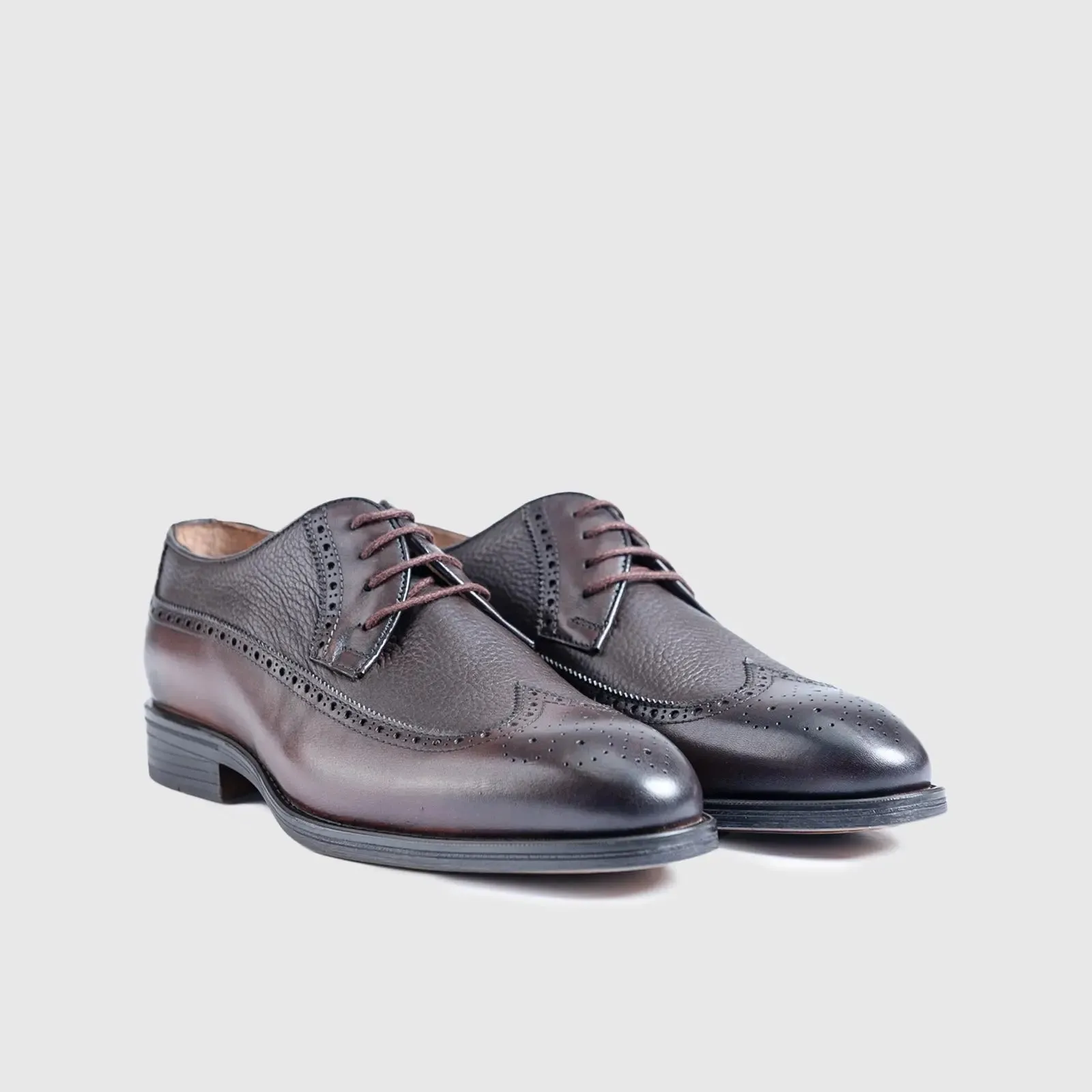Dress Oxfords Wingtips 1-157 Brown