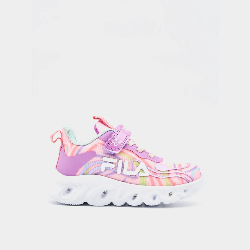 Fila Infants Cam Lights Sneaker Pink/mlti _ 183005 _ Pink
