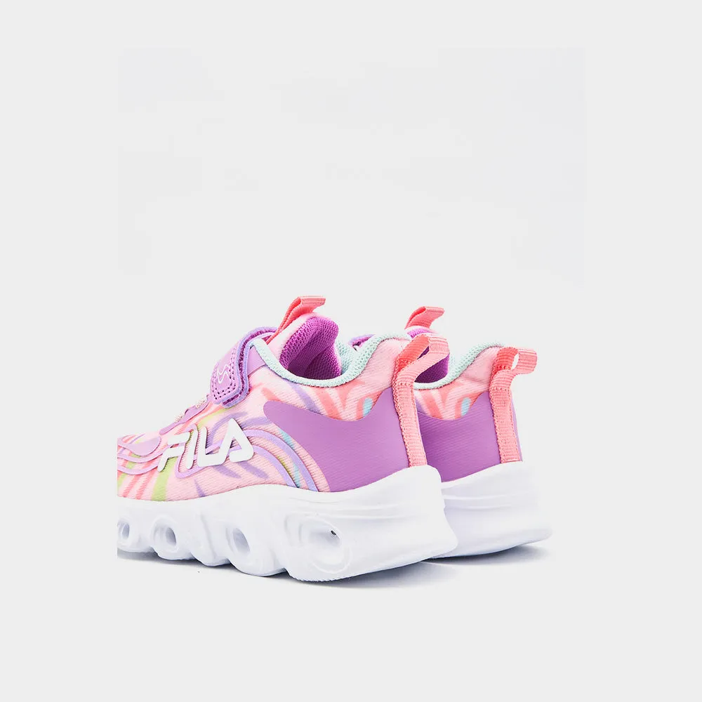 Fila Infants Cam Lights Sneaker Pink/mlti _ 183005 _ Pink