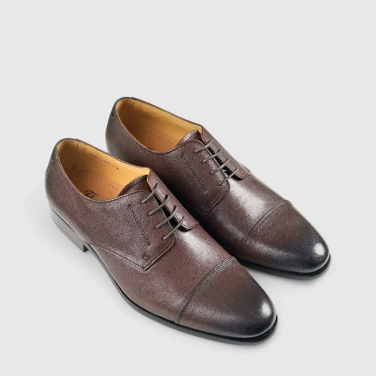Florsheim Centurion Cap  Lace Up Brown Grain 121562