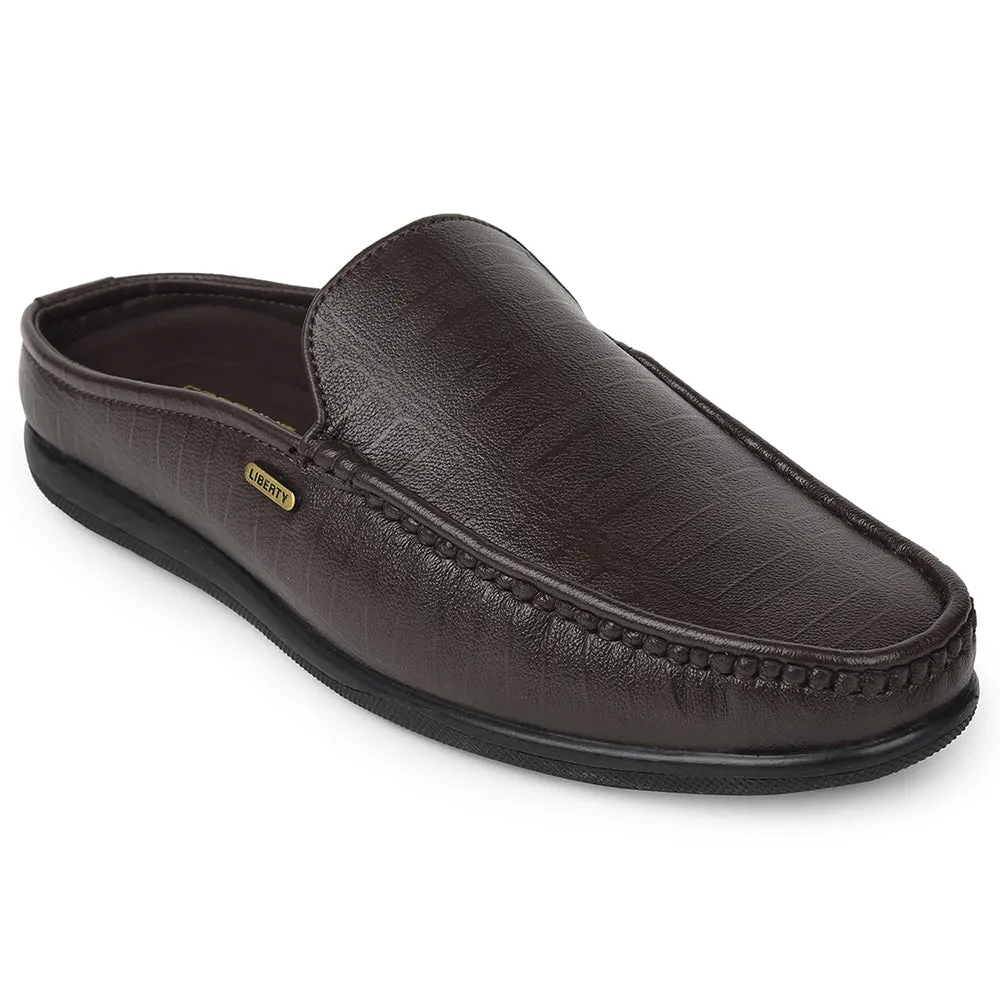 Fortune Brown Casual Loafers For Mens VSL-6 By Liberty