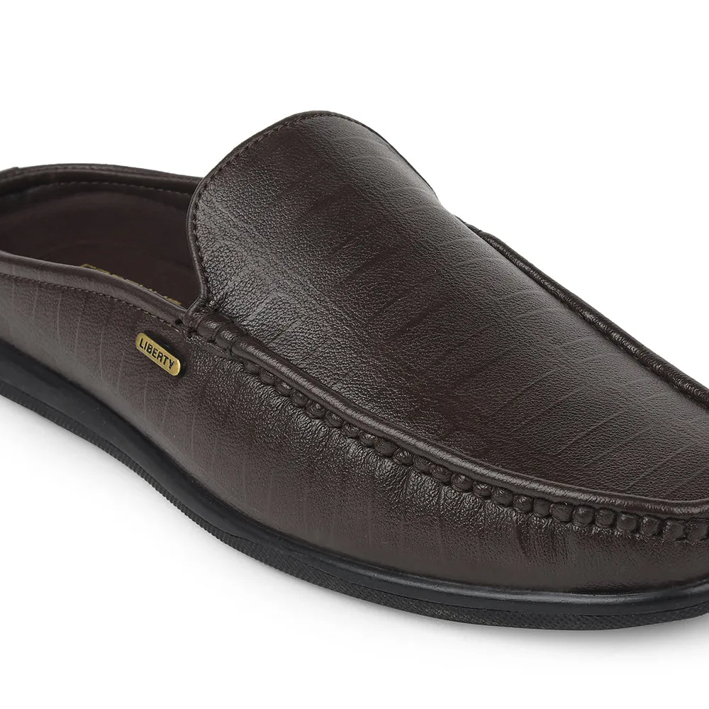 Fortune Brown Casual Loafers For Mens VSL-6 By Liberty