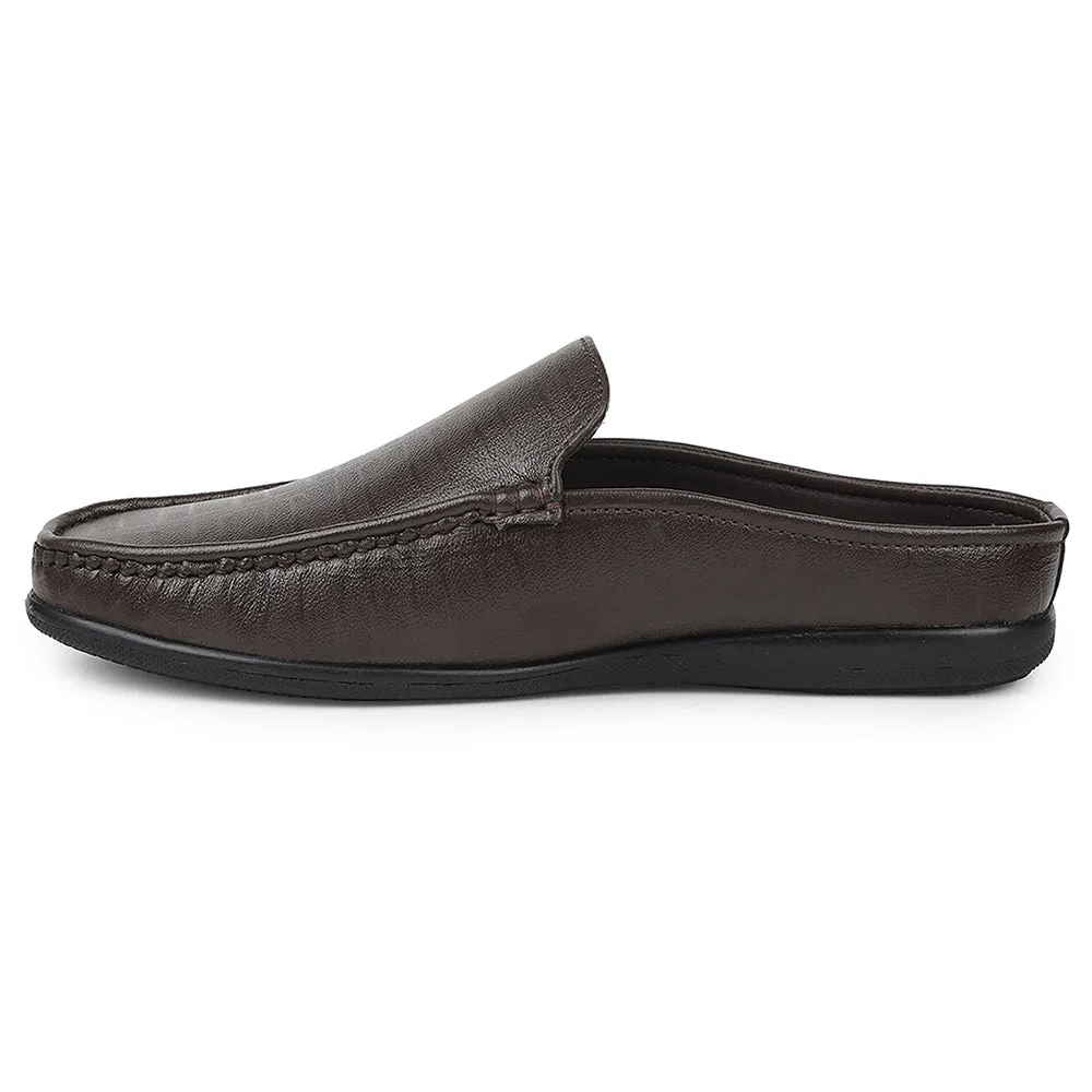 Fortune Brown Casual Loafers For Mens VSL-6 By Liberty