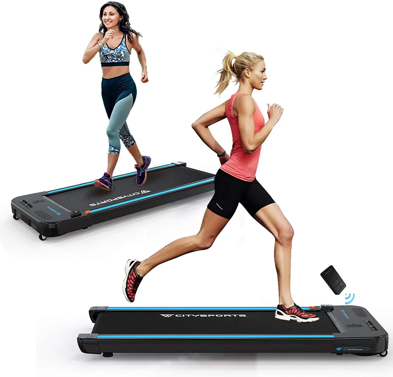 Gearstone Treadmills for Home, Walking Pad Treadmill W/ Audio Speakers