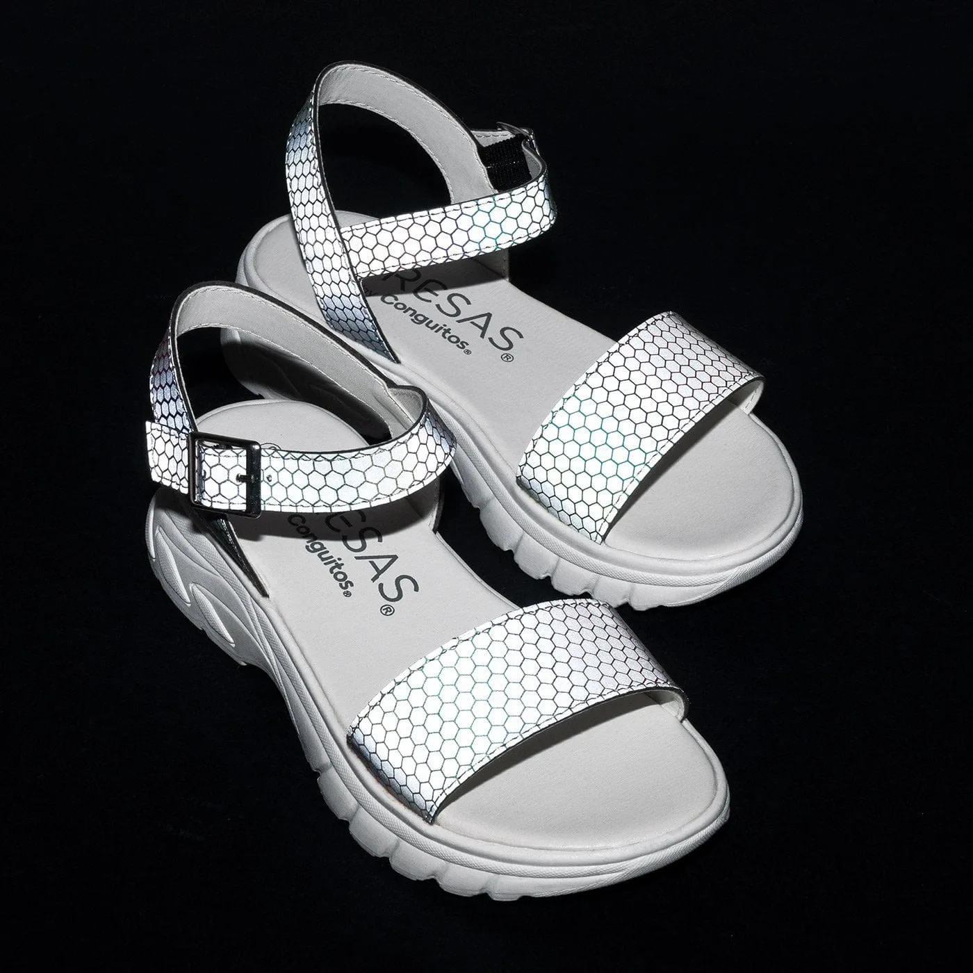 Girl's Reflectant Sports Sandals
