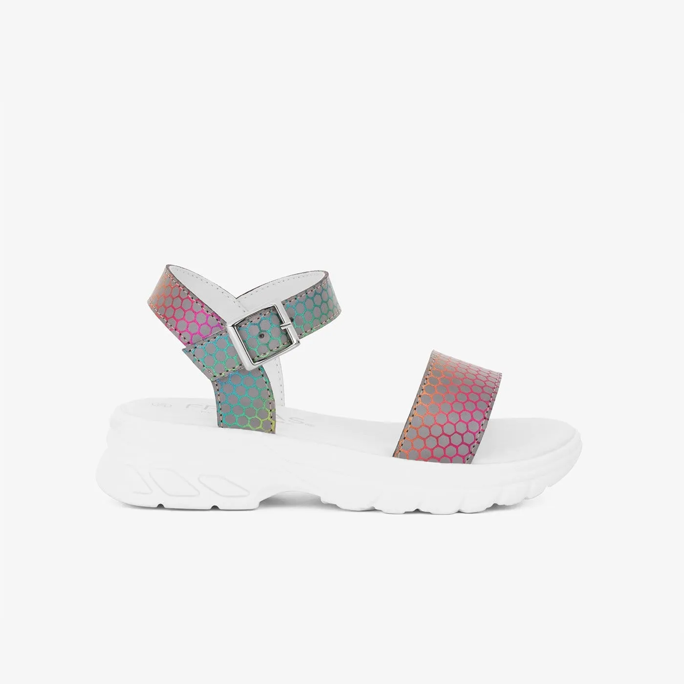 Girl's Reflectant Sports Sandals