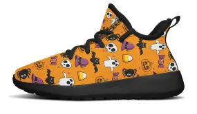 Halloween Pattern Kids Sneakers