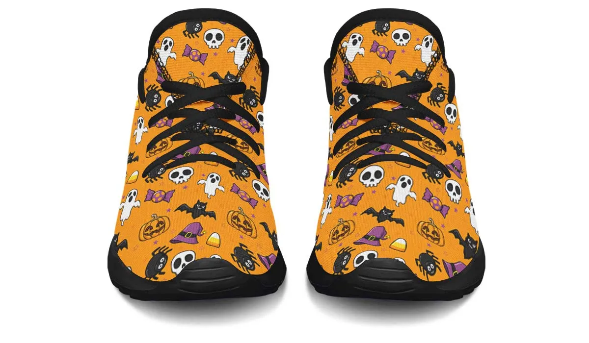 Halloween Pattern Kids Sneakers