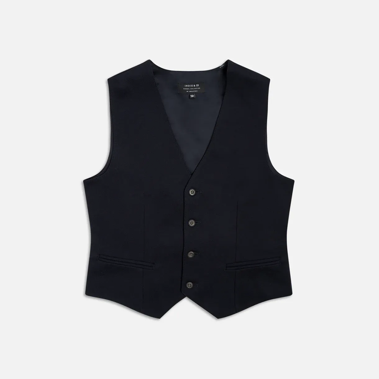Indie Kids - Henlow Tailored Vest - Dark Navy