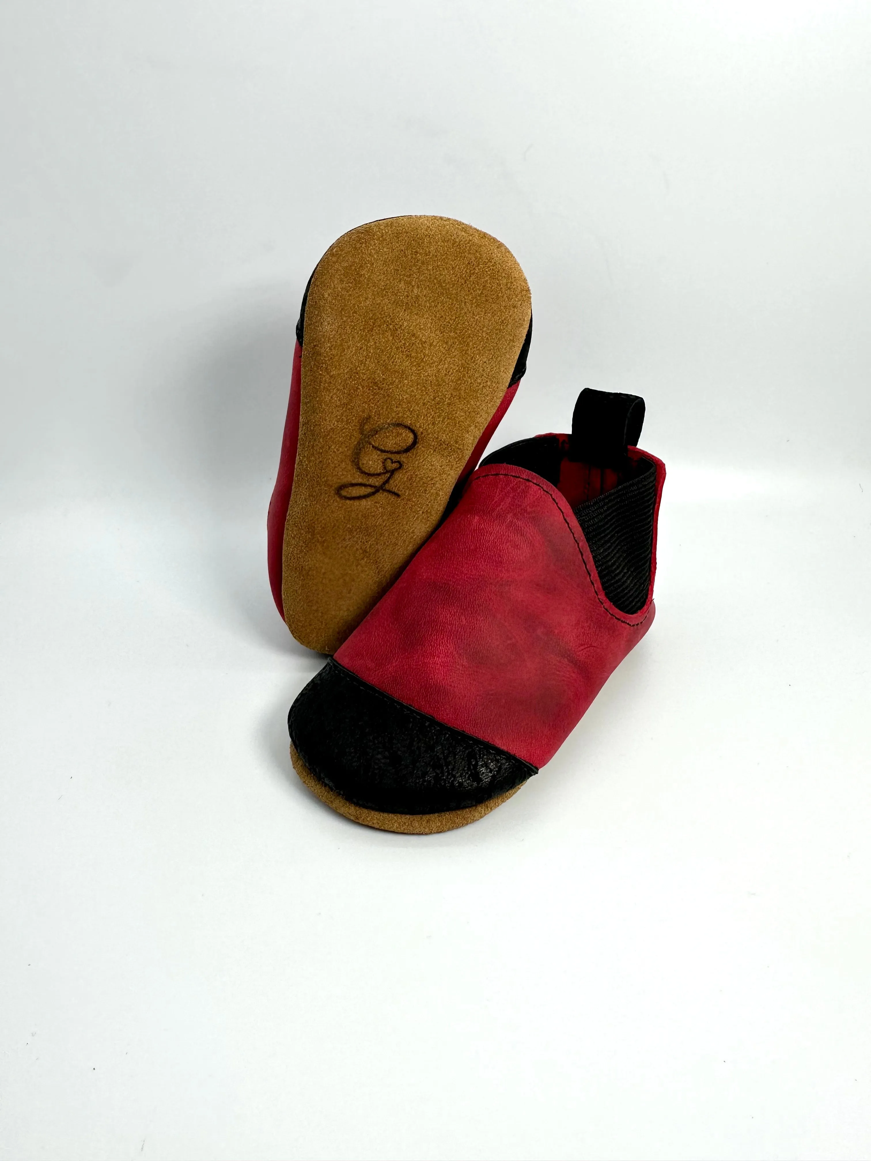 Inferno Red Chelsea Boot