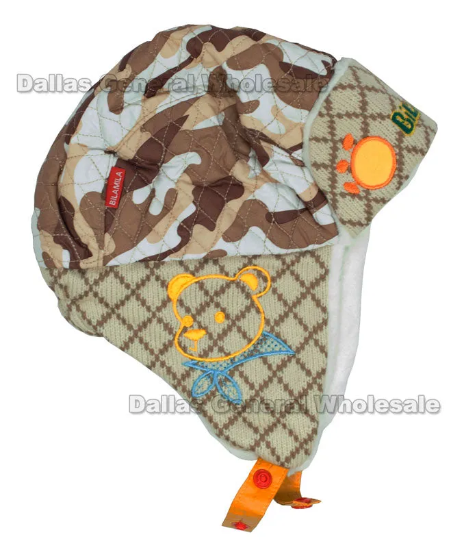 Kids Bomber Aviator Hats Wholesale