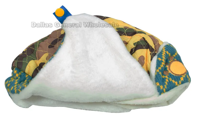 Kids Bomber Aviator Hats Wholesale