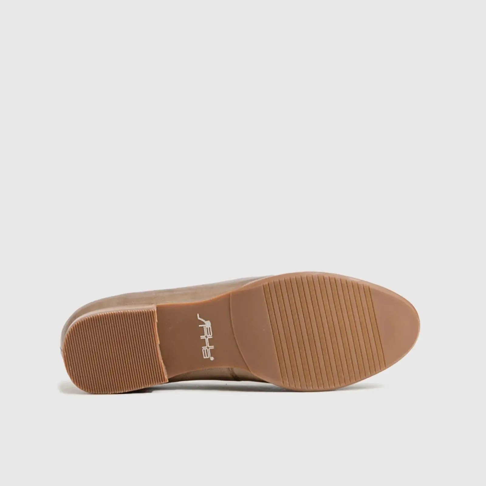 Leather Oxfords Brown HA004