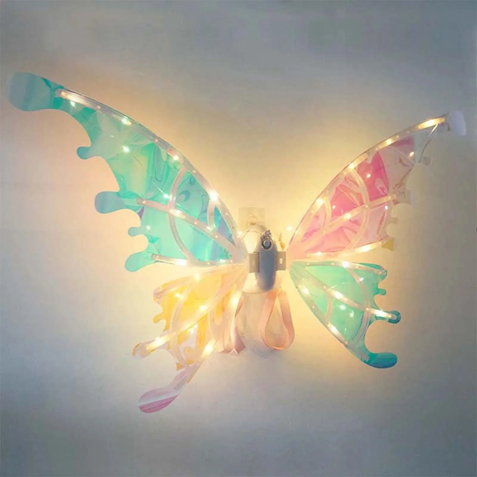 LED Fairy Butterfly Wings – Light-Up Costume for Kids & Adults