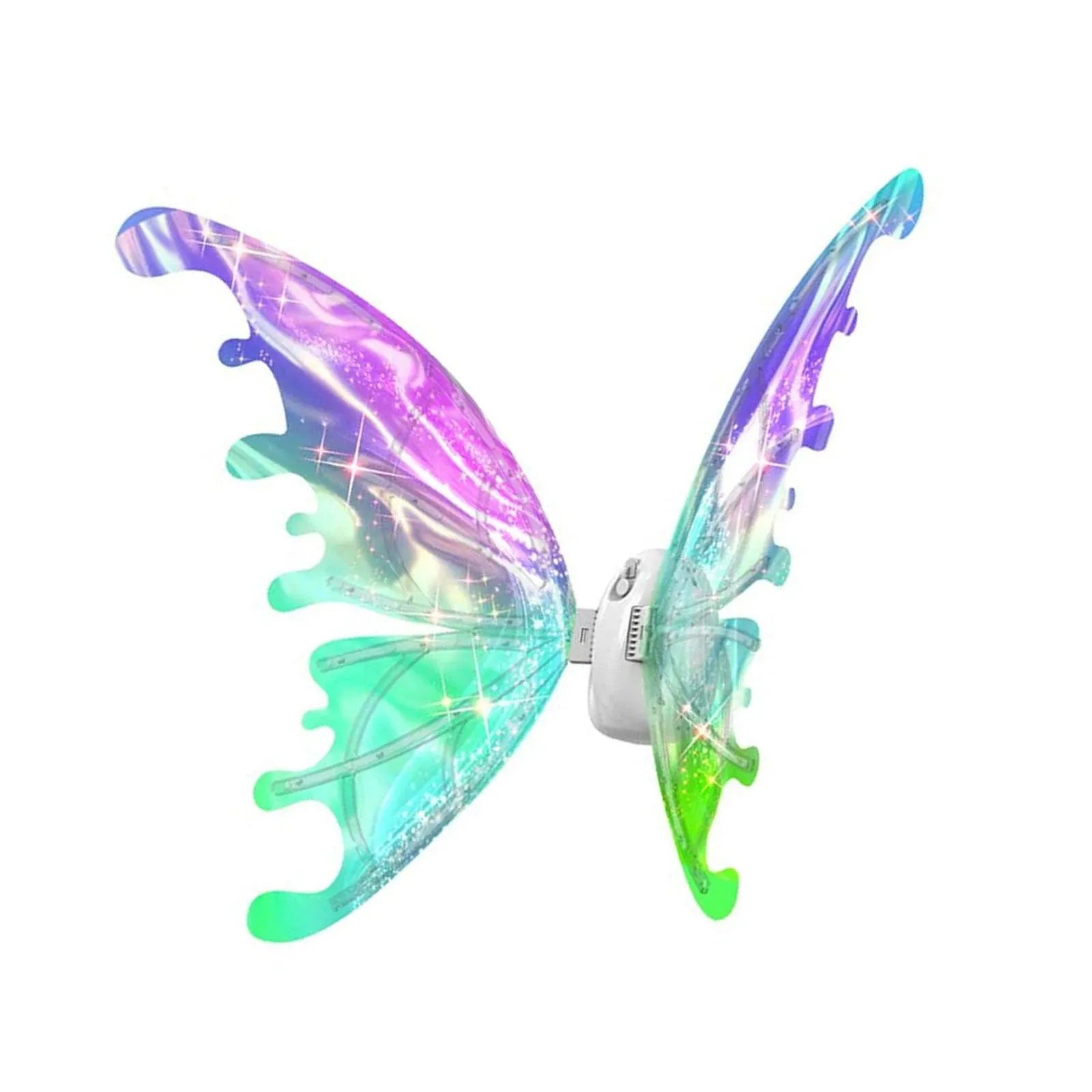 LED Fairy Butterfly Wings – Light-Up Costume for Kids & Adults
