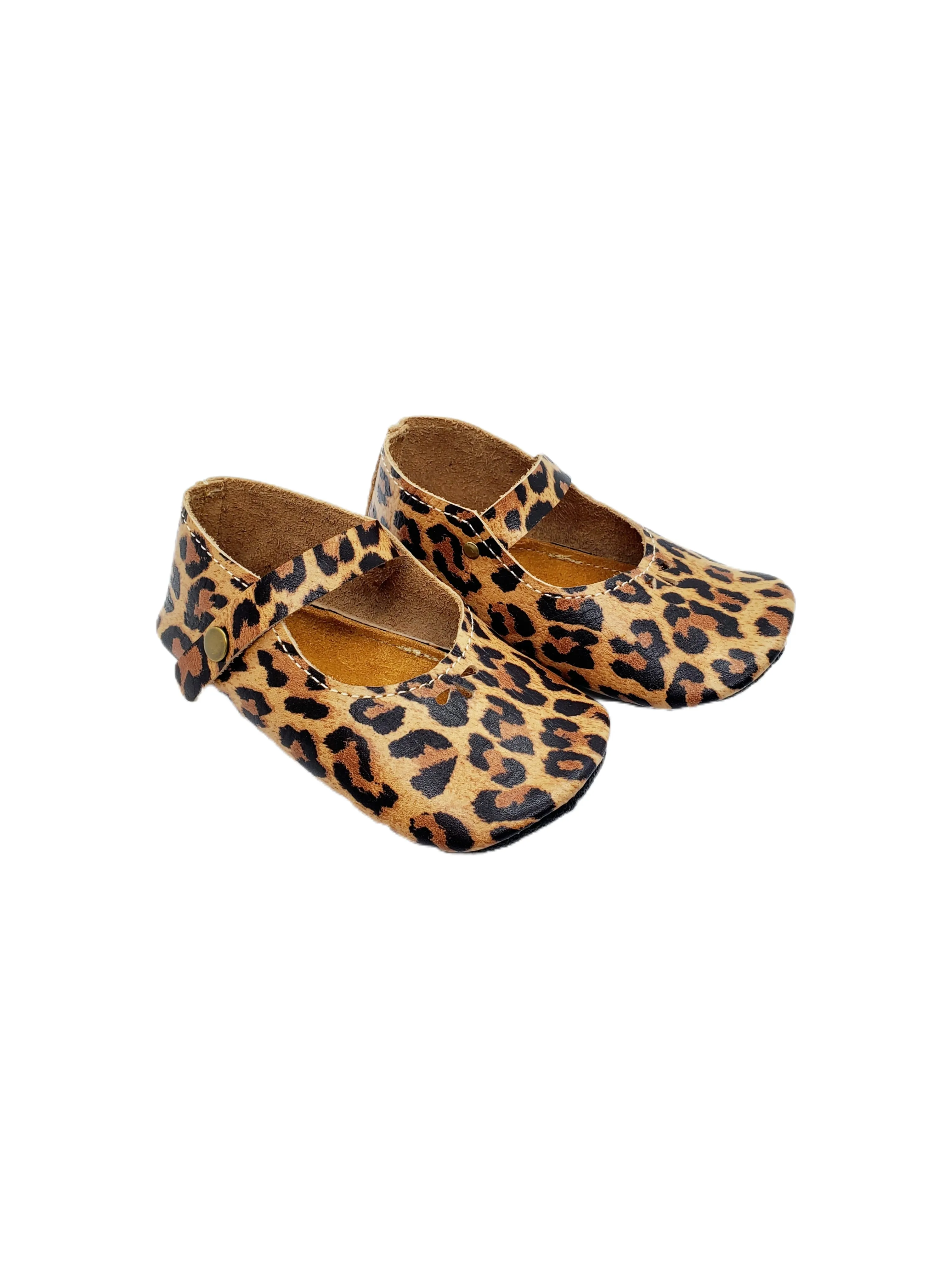 Leopard Mary Janes