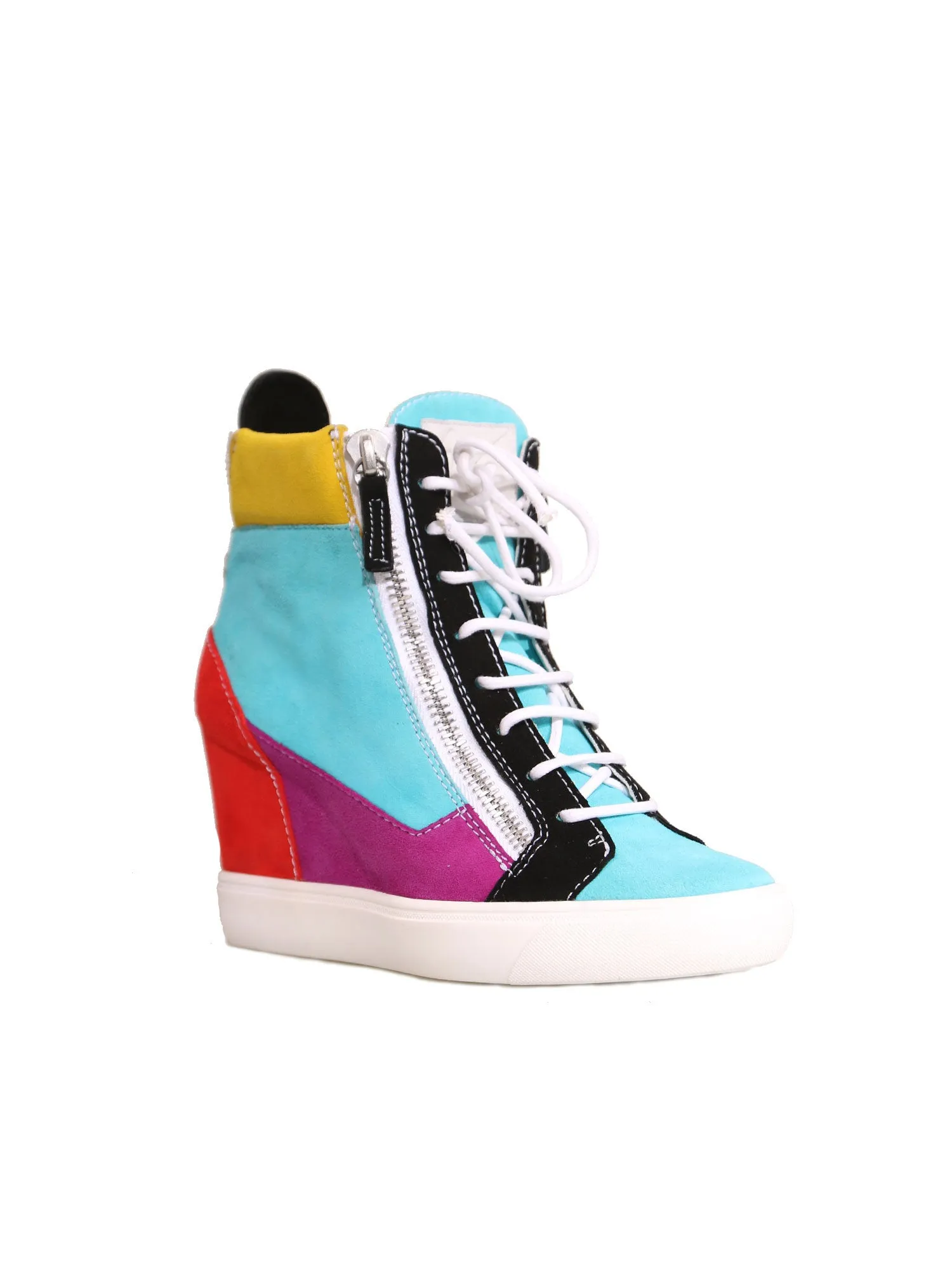 Lorenz Suede Wedge Sneakers