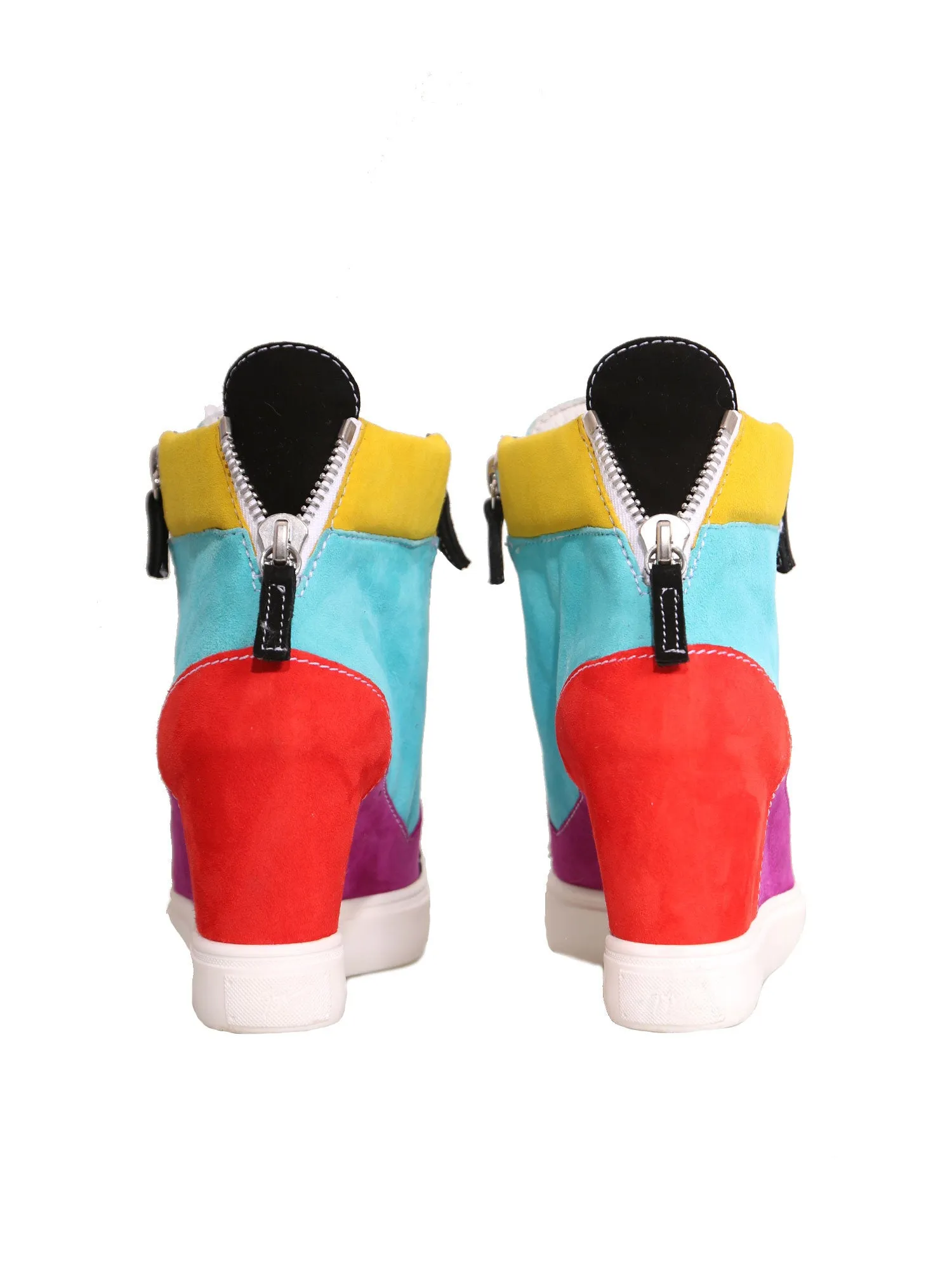 Lorenz Suede Wedge Sneakers