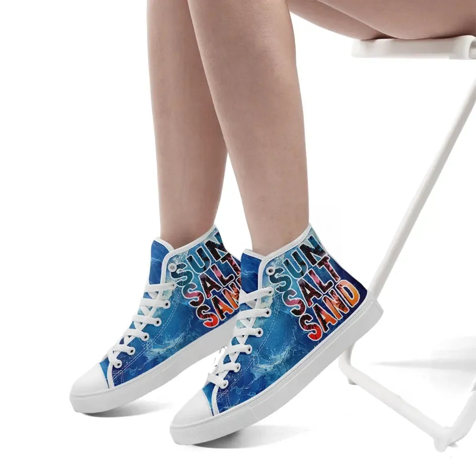 Luxury Gifts,Personalized Sea Design Sneakers, Custom Summer comfort Shoes, Casual Shoes