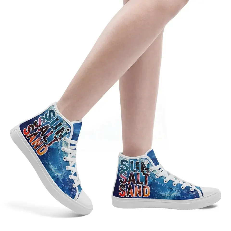 Luxury Gifts,Personalized Sea Design Sneakers, Custom Summer comfort Shoes, Casual Shoes