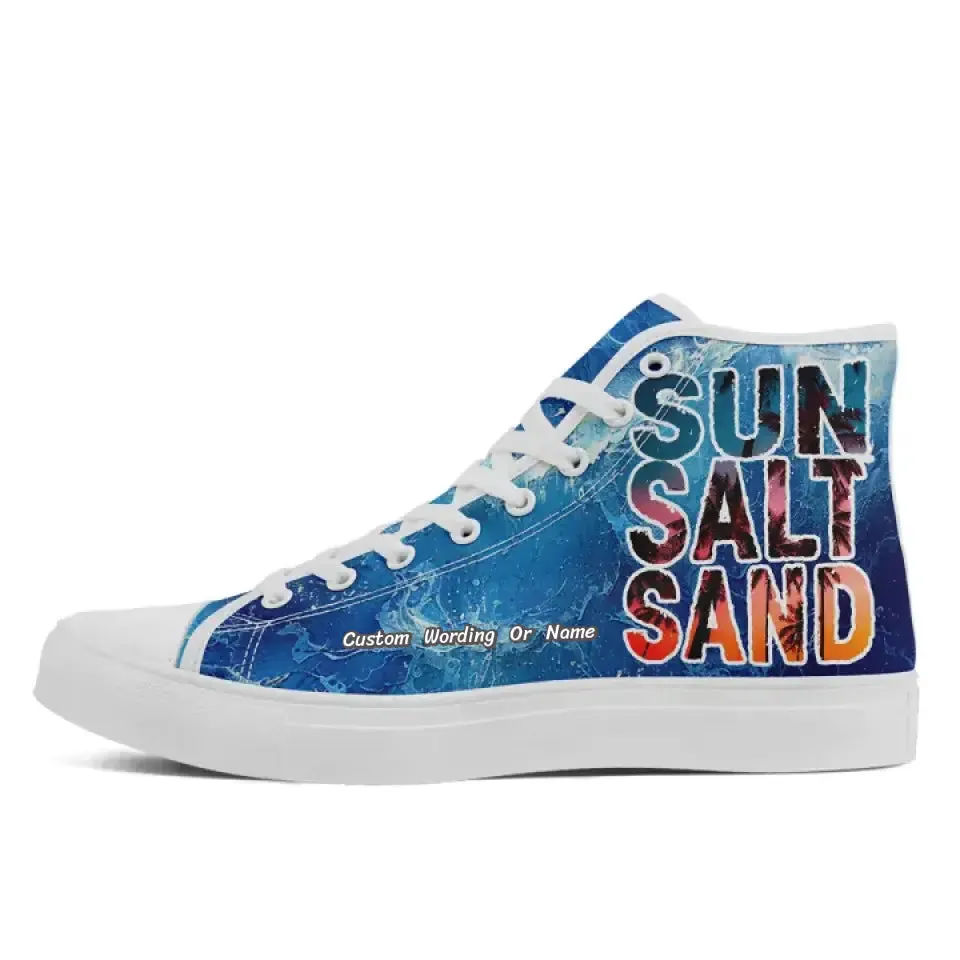 Luxury Gifts,Personalized Sea Design Sneakers, Custom Summer comfort Shoes, Casual Shoes