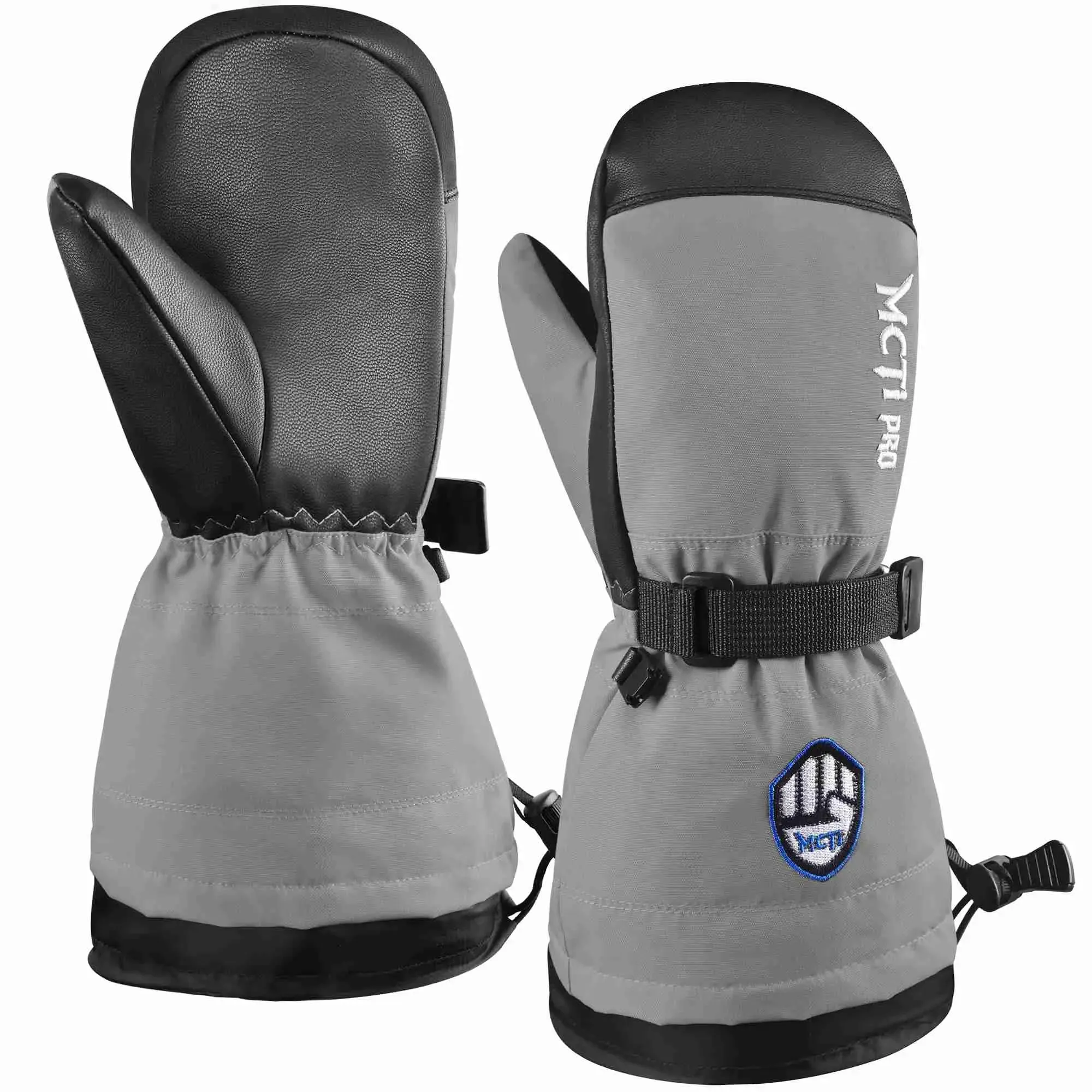 MCTi Kids Ski Mittens - Removable Sherpa Lining  (2-16 Years)