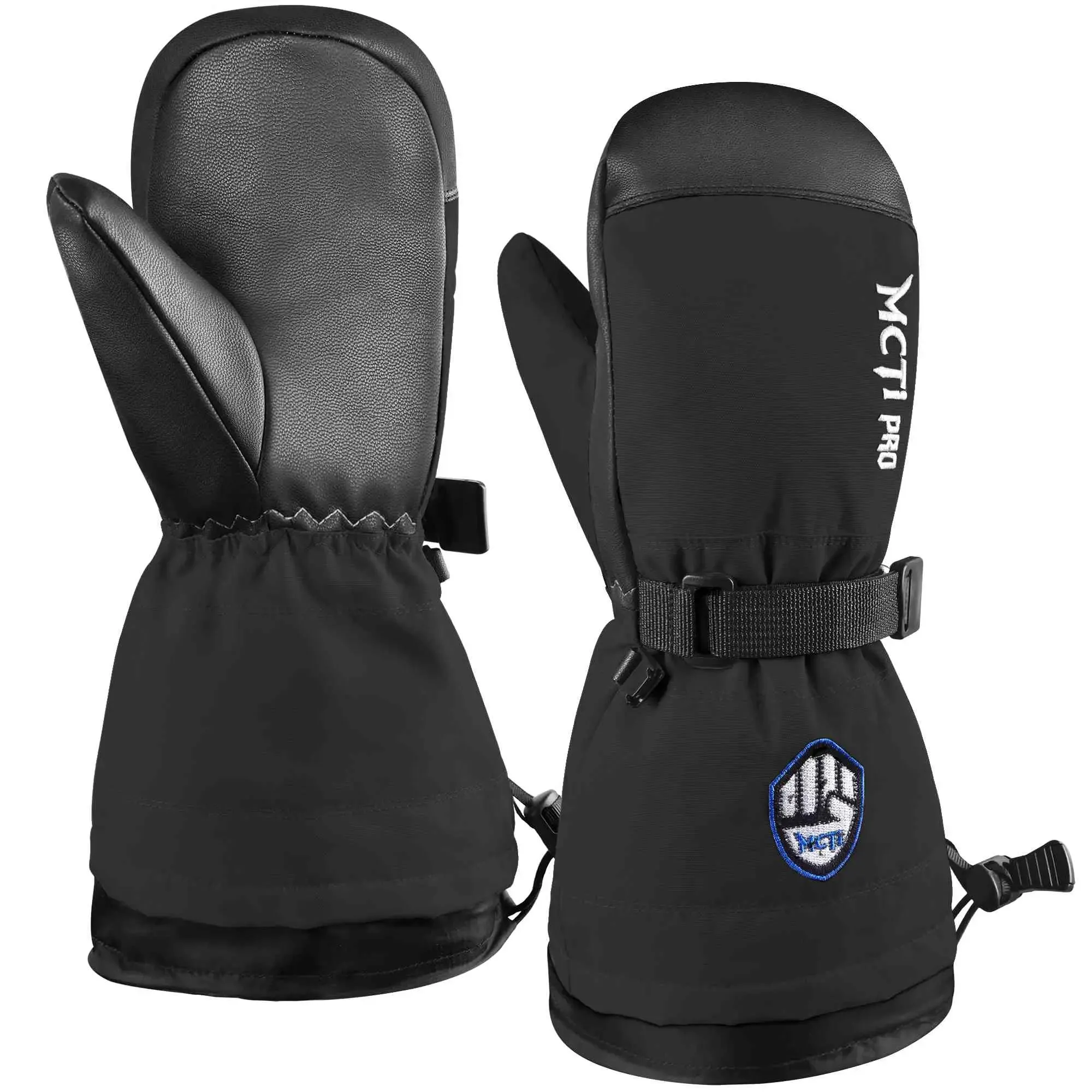 MCTi Kids Ski Mittens - Removable Sherpa Lining  (2-16 Years)